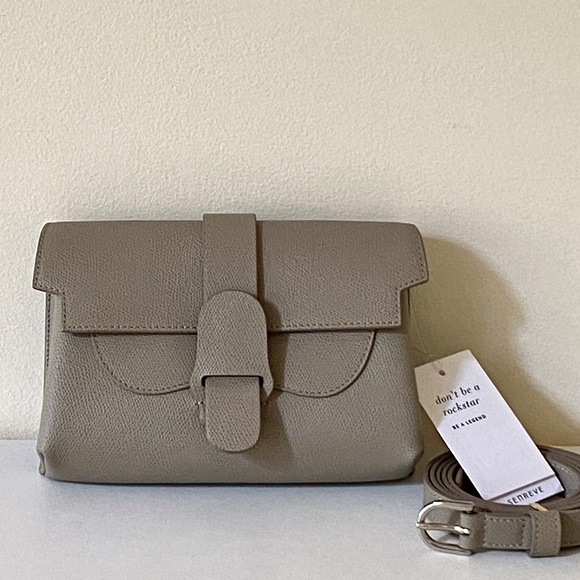 SENREVE Aria Crossbody / Shoulder Bag Or Belt Bag Pebbled Sage - Picture 7 of 12